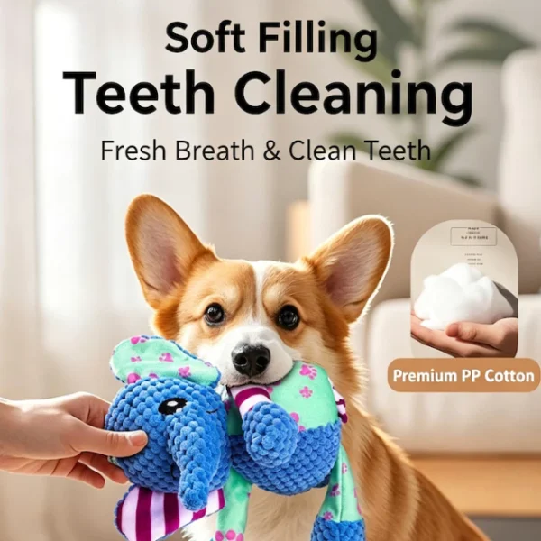 cn-11134207-820l4-mry26hj4cc1t96.webp Plush Squeaky Elephant Dog Toy