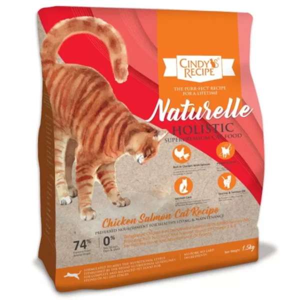 Cindys Recipe Naturelle Cat Food 1.5kg