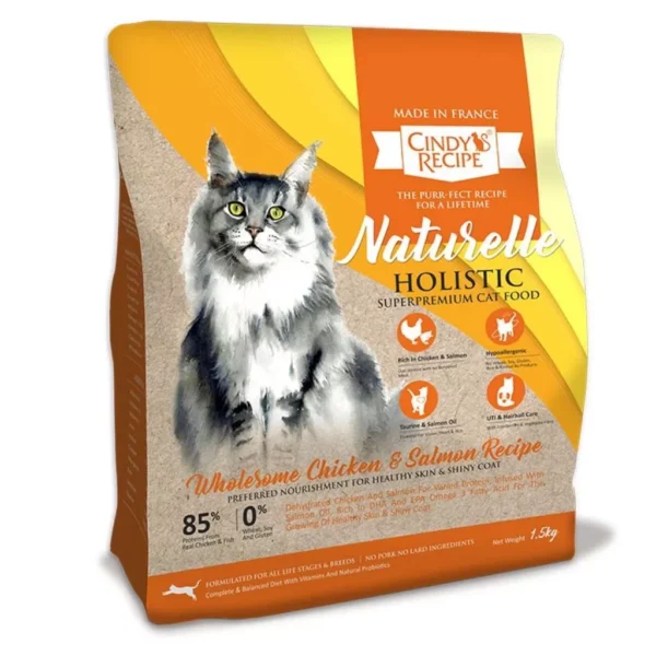 Cindys Recipe Naturelle Cat Food 1.5kg