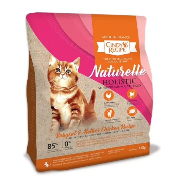Cindys Recipe Naturelle Cat Food 1.5kg