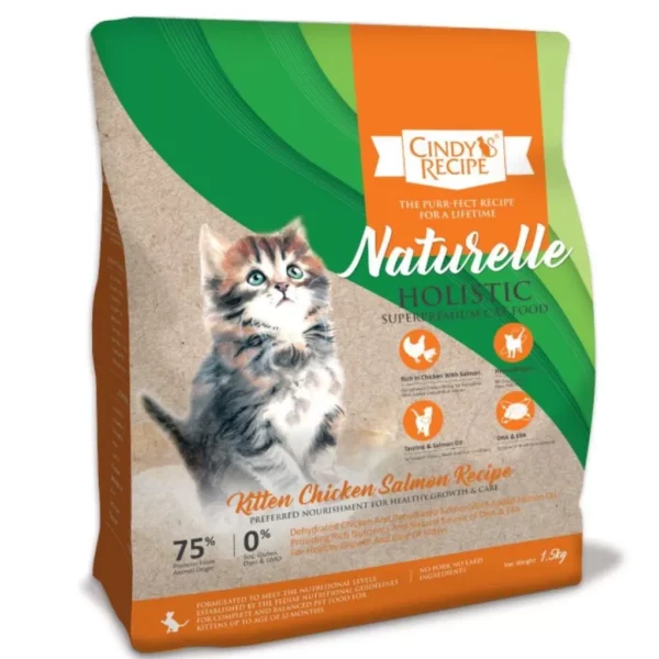 Cindys Recipe Naturelle Cat Food 1.5kg