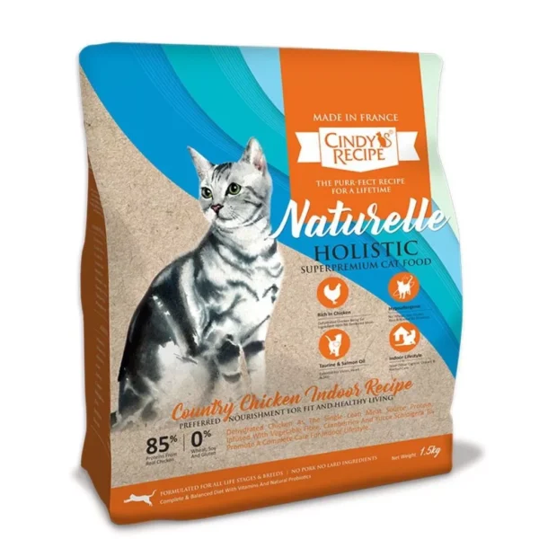 Cindys Recipe Naturelle Cat Food 1.5kg