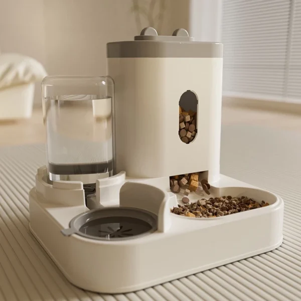 my-11134207-820l4-mkaj9l3zpzpjcc.webp 2in1 Automatic Pet Feeder Water Bowl