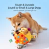 Interactive Plush Sound Ball Dog Toy