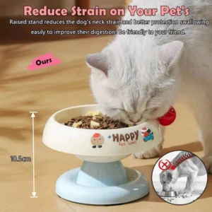 my-11134207-820lg-mnmqiqfw8o3o40.webp Elevated Stainless Steel Pet Bowl W18.5cm H10.5cm