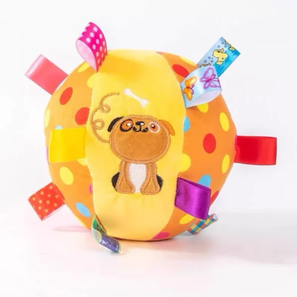 Interactive Plush Sound Ball Dog Toy