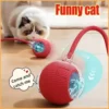 Auto Rolling Cat Ball with Tail