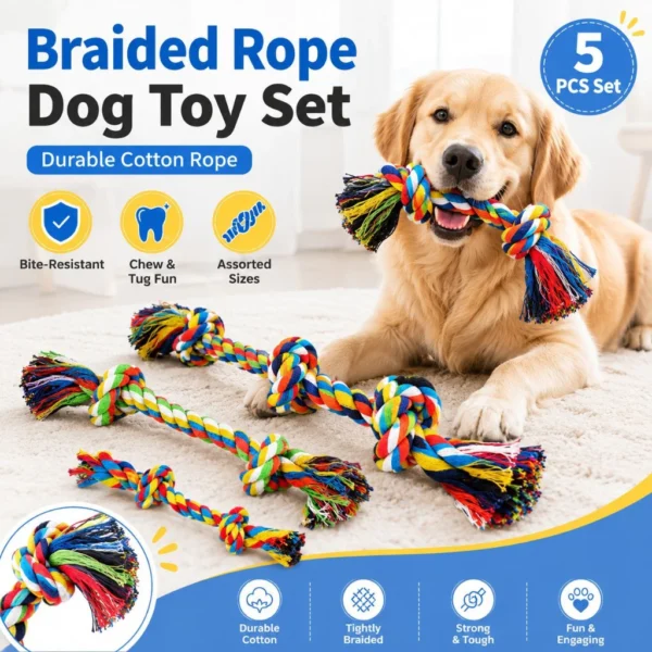 Dog Cotton Rope Knot Toy