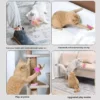 Wearable Cat Teaser Collar Feather Toy