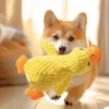 Plush Sleeping Duck Dog Toy