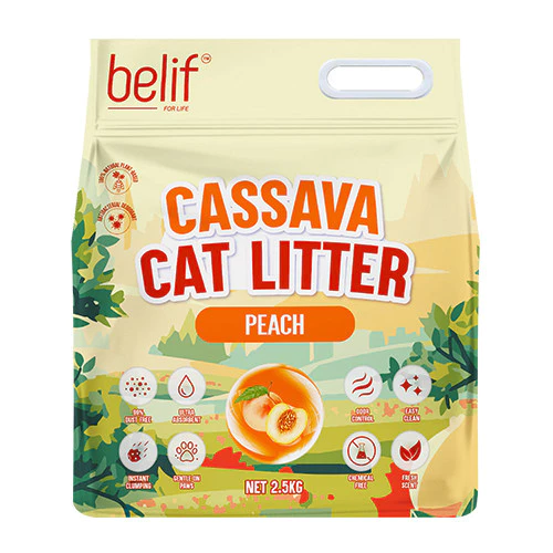 Belif Cassava Cat Litter 2.5kg